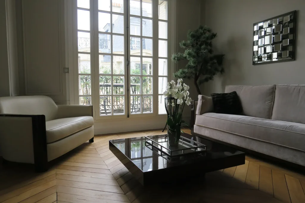 Rénovation d'un appartement rue Pierre-Demours à Paris