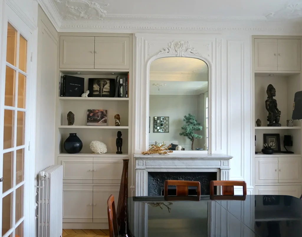 Rénovation d'un appartement rue Pierre-Demours à Paris