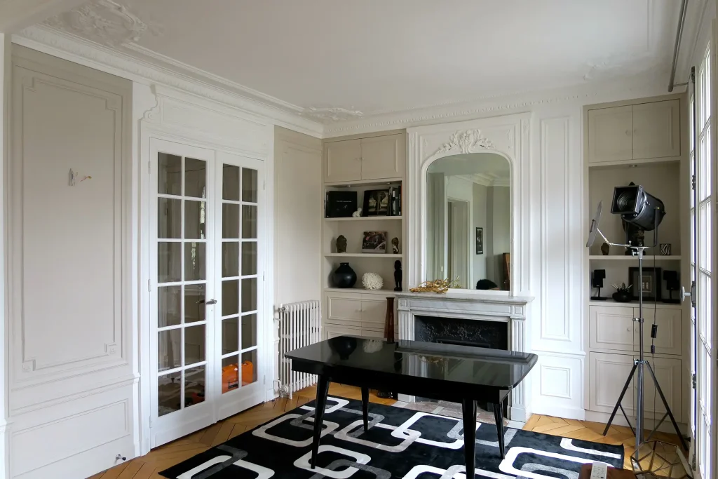 Rénovation d'un appartement rue Pierre-Demours à Paris