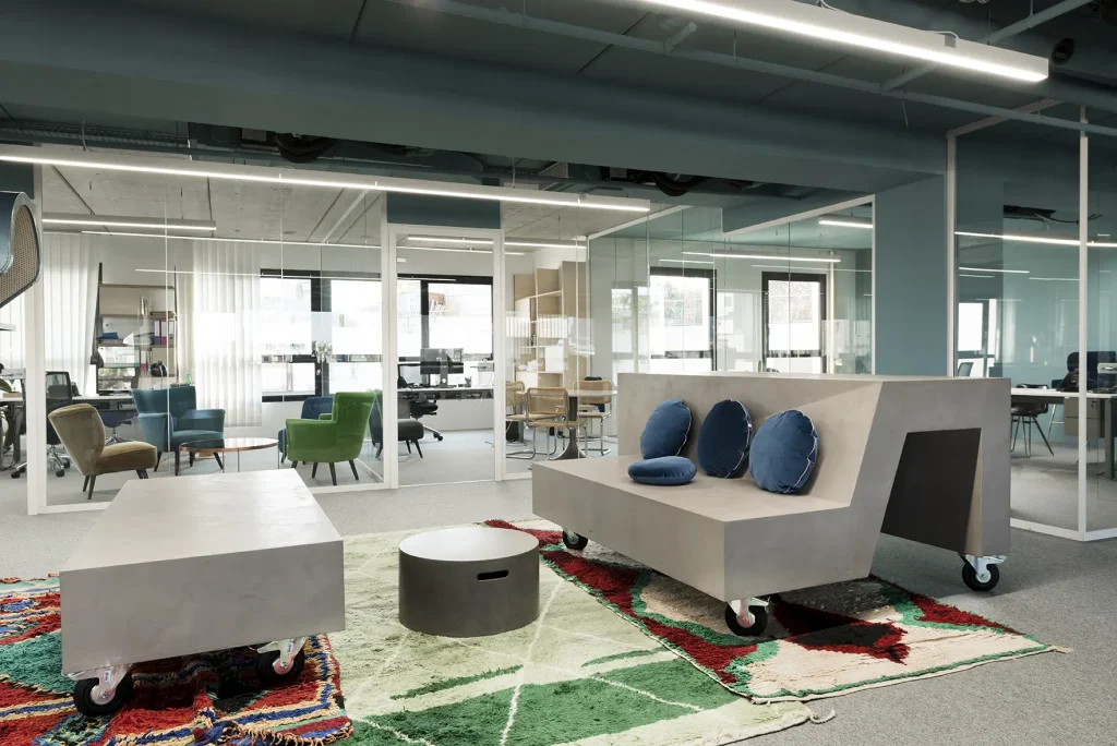 Rénovation d'un immeuble d'entreprise à Levallois-Perret en Ile-de-France