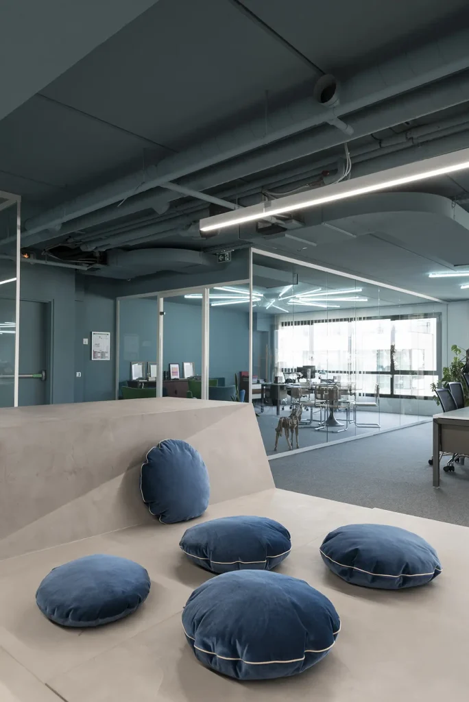 Rénovation d'un immeuble d'entreprise à Levallois-Perret en Ile-de-France