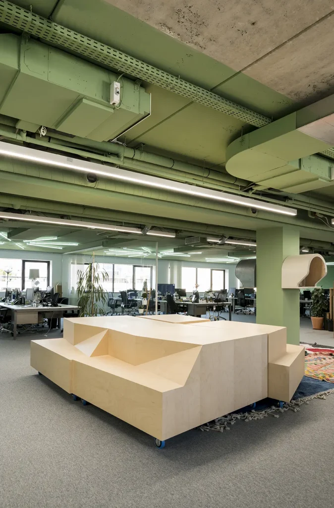 Rénovation d'un immeuble d'entreprise à Levallois-Perret en Ile-de-France