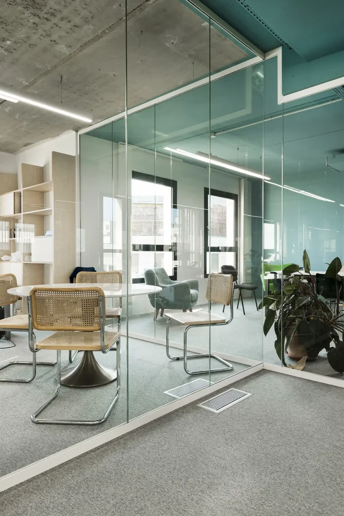 Rénovation d'un immeuble d'entreprise à Levallois-Perret en Ile-de-France