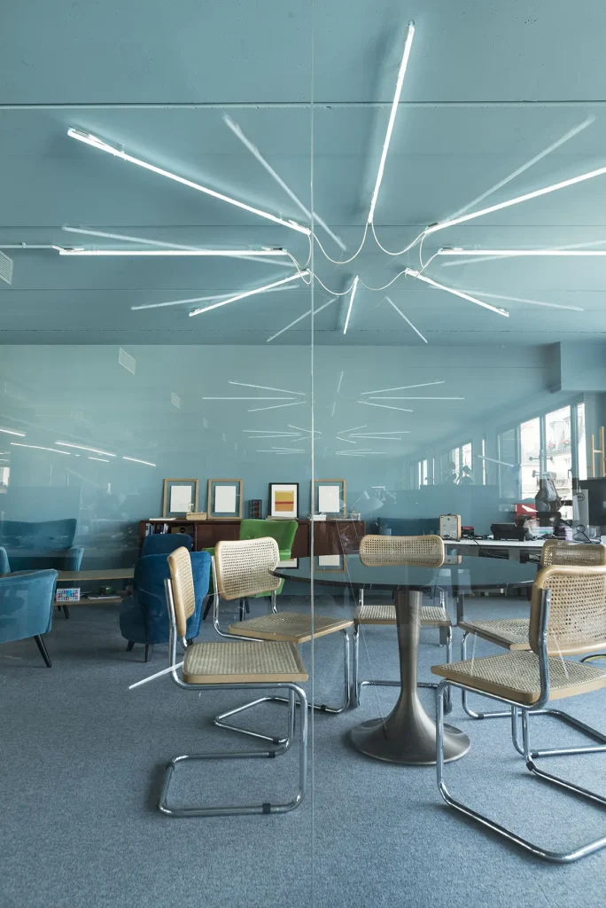 Rénovation d'un immeuble d'entreprise à Levallois-Perret en Ile-de-France