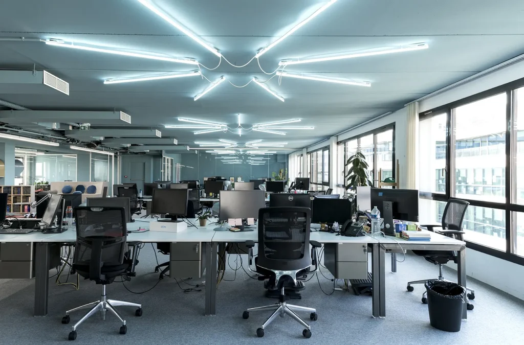 Rénovation d'un immeuble d'entreprise à Levallois-Perret en Ile-de-France