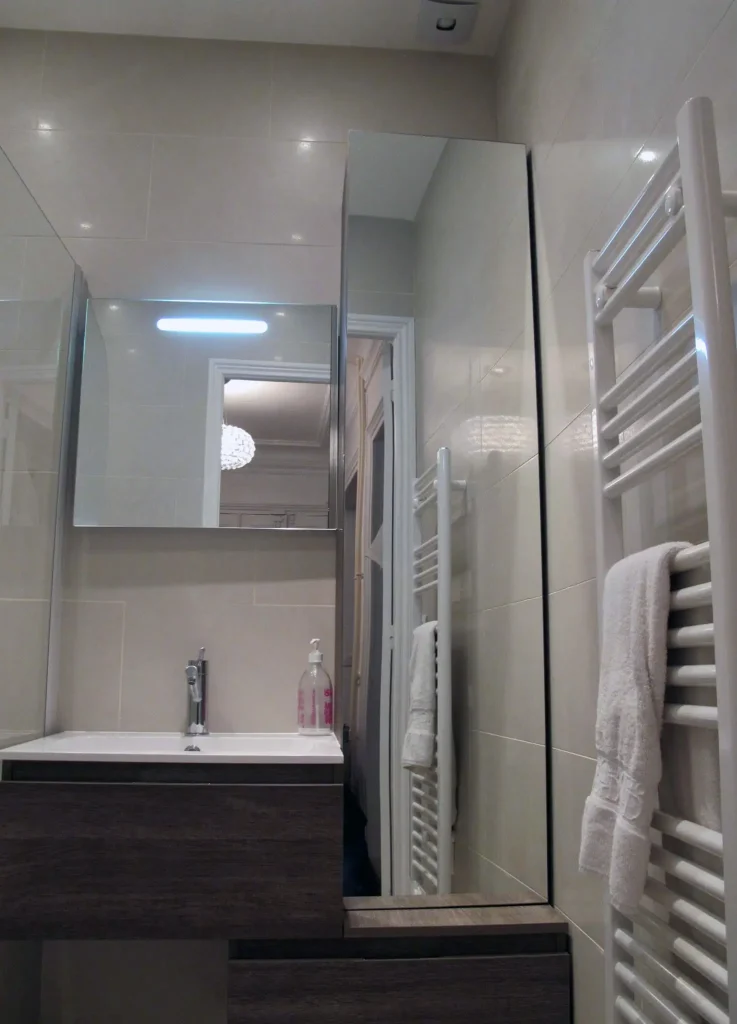 Rénovation d'appartement rue Jacquemont à Paris