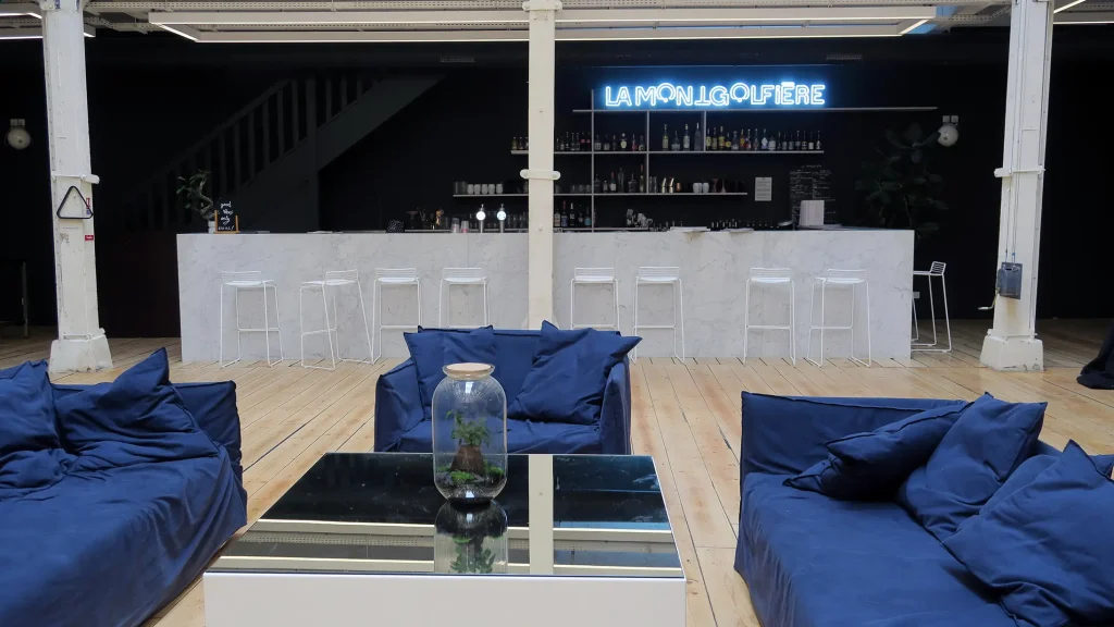 Réalisation pour La Montgolfière Social Sports Club rue Yves Toudic à Paris