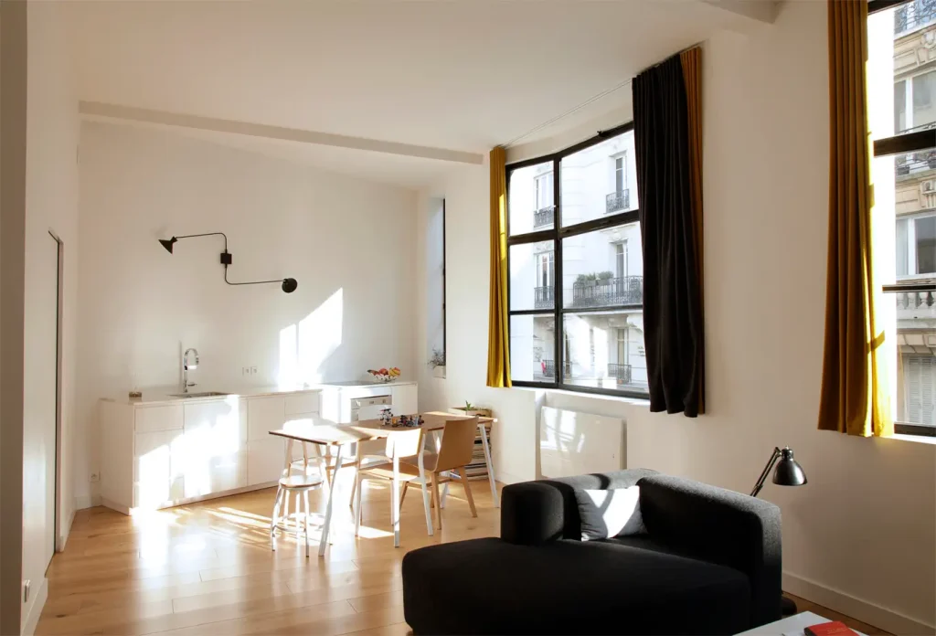 Rénovation d'appartement rue Lucien-Sampaix à Paris