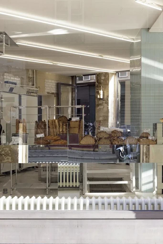 Réalisation de Union Boulangerie rue Bleue à Paris