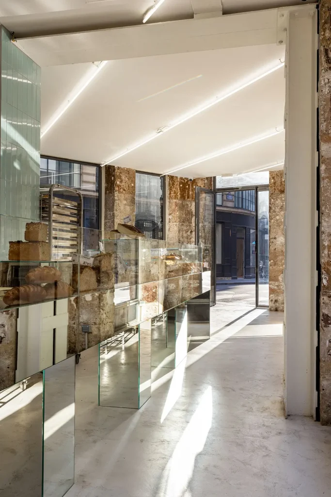 Réalisation de Union Boulangerie rue Bleue à Paris