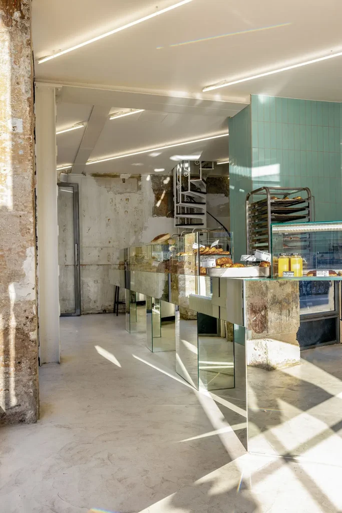 Réalisation de Union Boulangerie rue Bleue à Paris