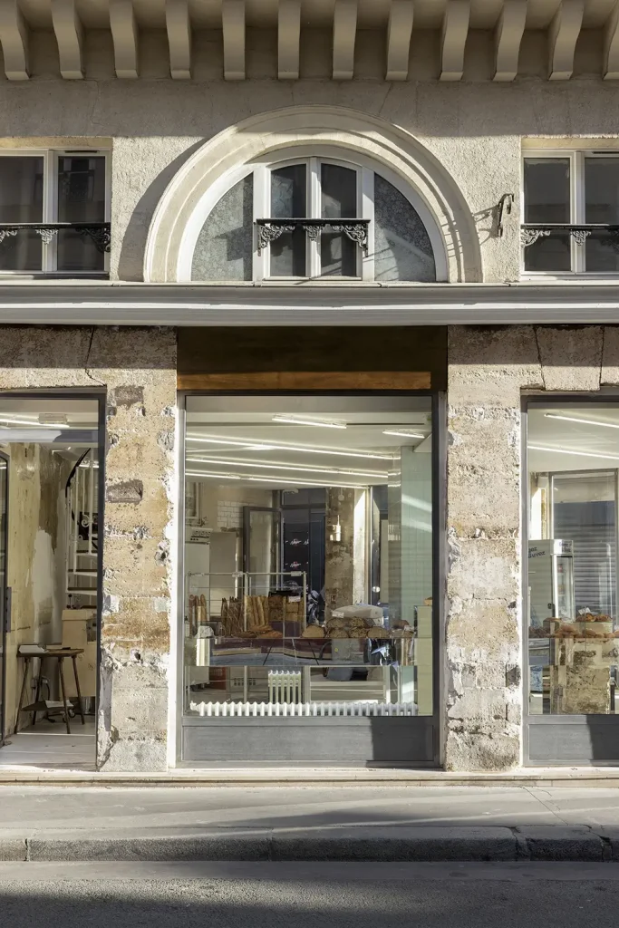 Réalisation de Union Boulangerie rue Bleue à Paris