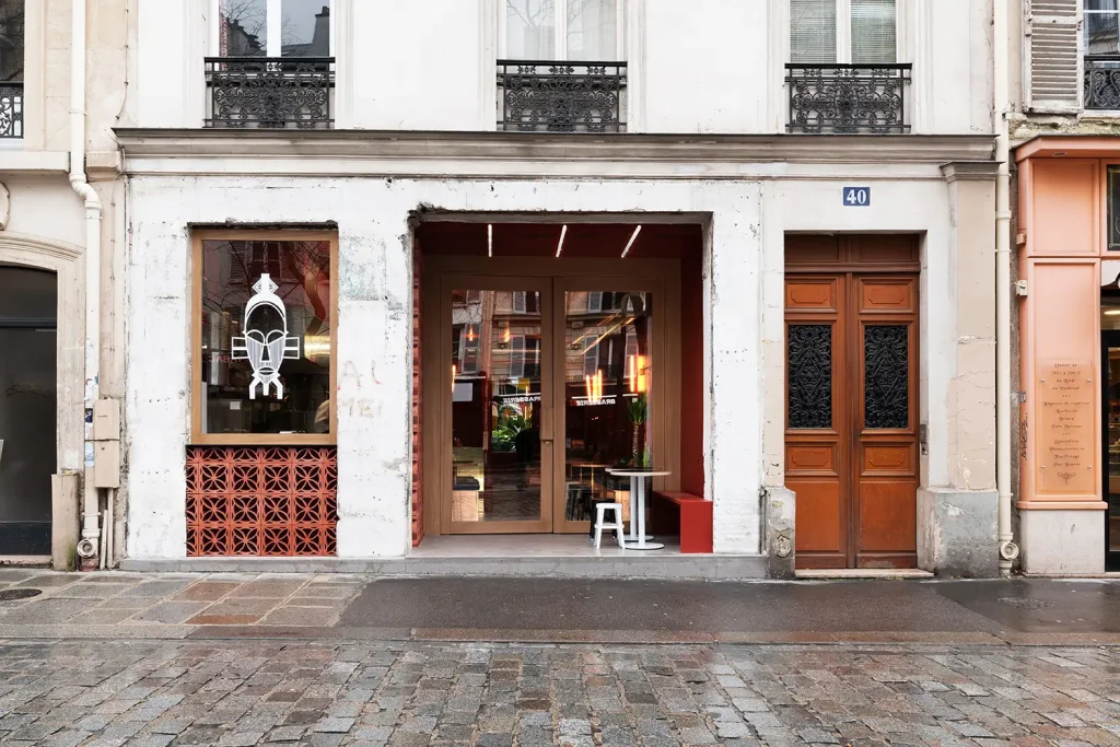 Réalisation restaurant BMK Paris-Bamako rue de la Fidélité à Paris