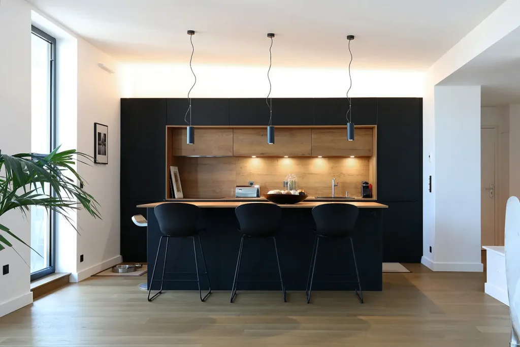 Rénovation appartement rue Wilson à Paris